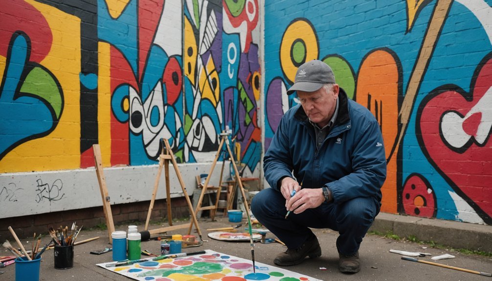 support community art projects
